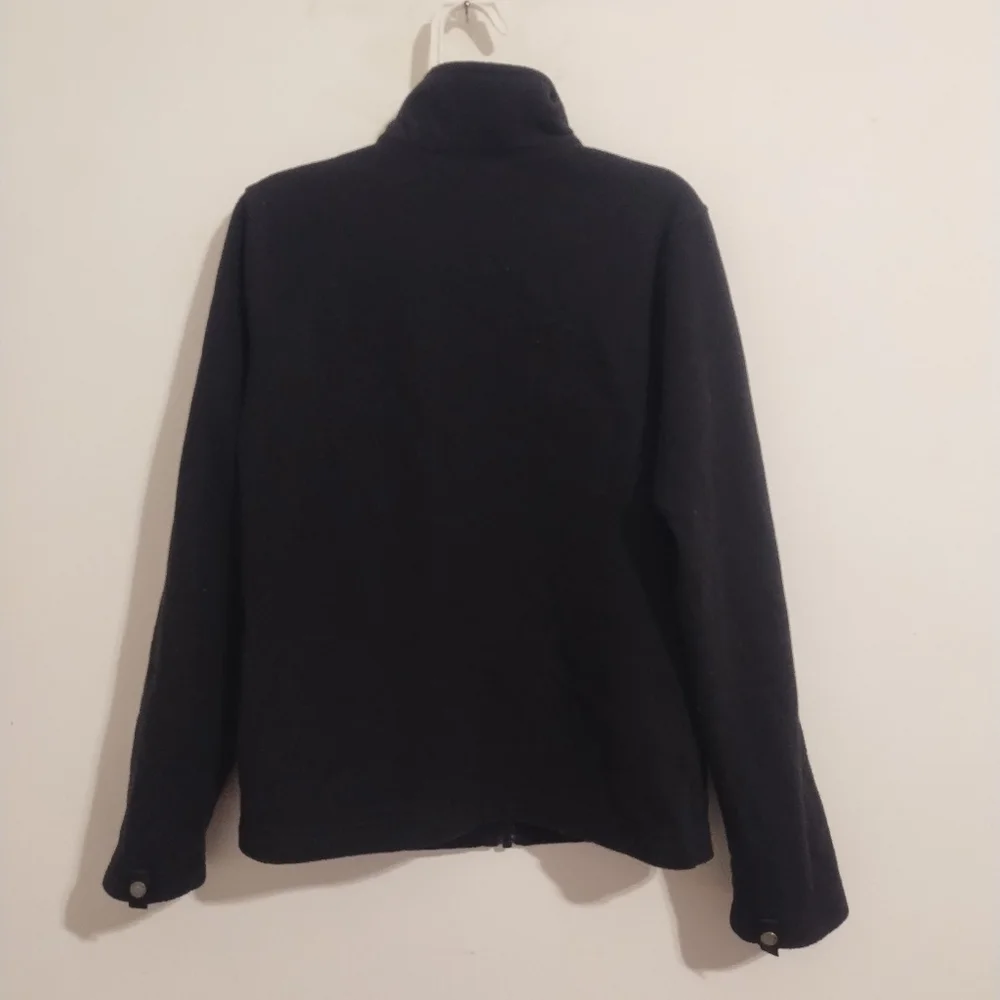 The North Face Girls Mt View Triclimate Black Fleece Polar Top Jacket 10/12 M